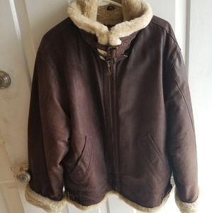 Brown Leather coat